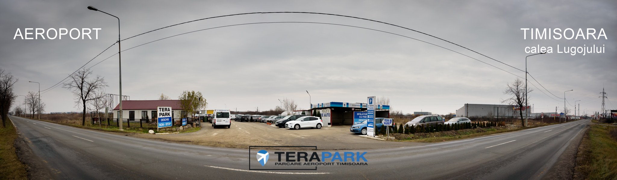 Parcare aeroport timisoara TERAPARK TM 